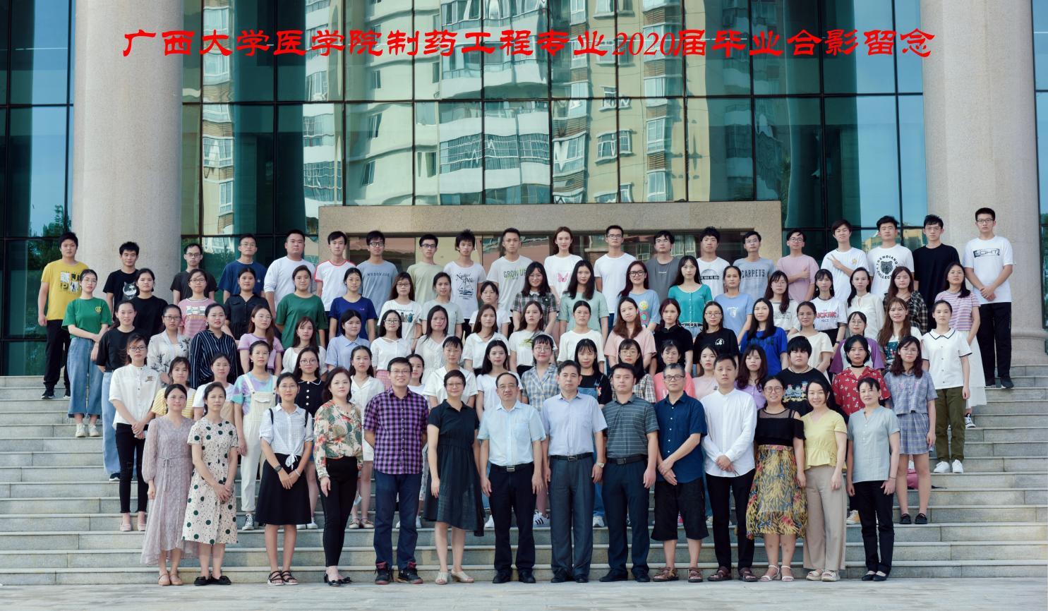 英国上市公司365制药工程专业2020届毕业合影留念